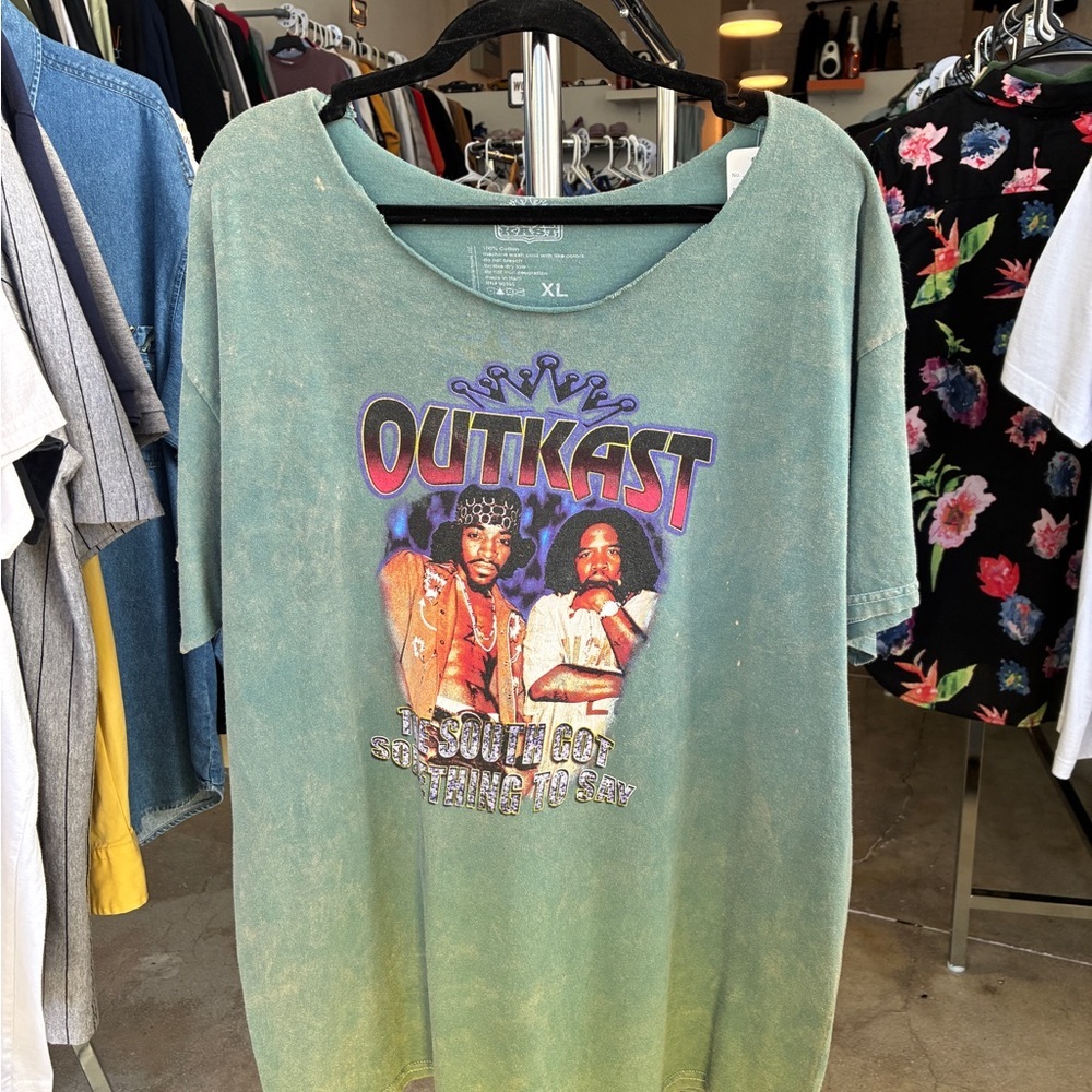 Outkast Graphic Tee in Green